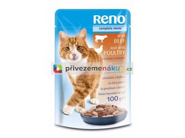 Reno kapsička hovězí drůbeží 100g 5ks