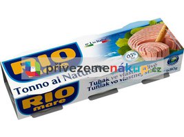 Rio Mare tuňák natura ve vlastní šťávě 3x80g