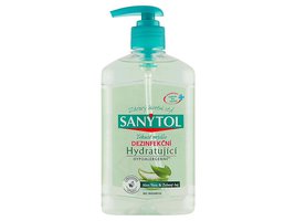 Sanytol Tekuté mýdlo hydratující aloe vera & zelený čaj 250ml