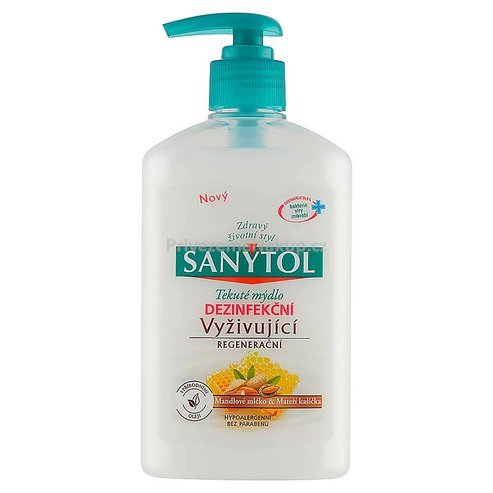 Sanytol tekuté mýdlo dezinfekční vyživující 250ml.jpg