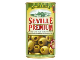 Seville Premium olivy zelené bez pecky 350g