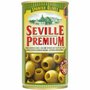 Seville Premium olivy zelené plněné paprikovou pastou 350g plech.jpg
