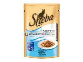 Sheba kapsička delikatesse tuňák 85g 5ks