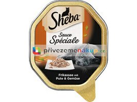 Sheba vanička krůtí zelenina 85g 5ks