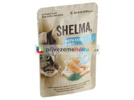 Shelma kapsička treska spirulina 85g 5ks