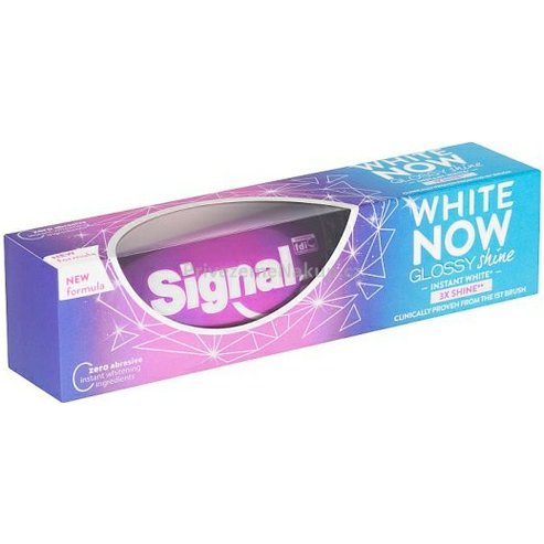 Signal zubní pasta white now glossy shine 75ml.jpg