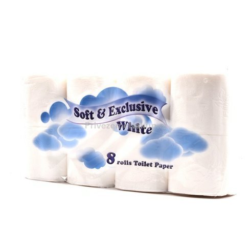 Soft & Exclusive Toaletní papír bílý dvouvrstvý 8ks.jpg