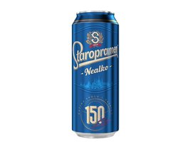 Staropramen Nealko pivo nealkoholické světlé 0,5 l