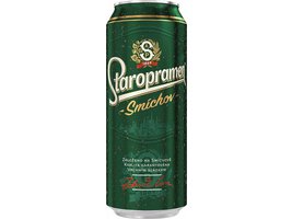 Staropramen Smíchov pivo výčepní světlé plech 0,5 l