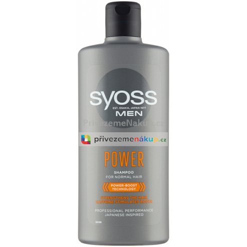 Syoss šampon men power & strength 440ml.jpg