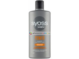 Syoss šampon men power & strength 440ml