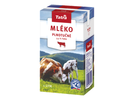 Tatra mléko 3,5% plnotučné 1l