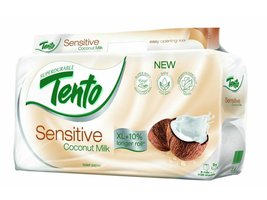 Tento Sensitive toaletní papír třívrstvý Coconut 8ks