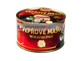 Veseko Vepřové maso ve vlastní šťávě 400g 85%