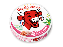 Veselá Kráva se šunkou 120g