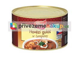 Viva Carne Guláš hovězí se žampiony 400g