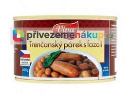 Viva Carne Trenčanský párek s fazolí 400g