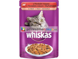 Whiskas kapsička hovězí 100g x 5