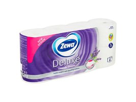 Zewa Deluxe toaletní papír třívrstvý Lavender Dreams 8ks
