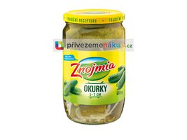 Znojmia nakládané okurky 660g 5 - 7cm