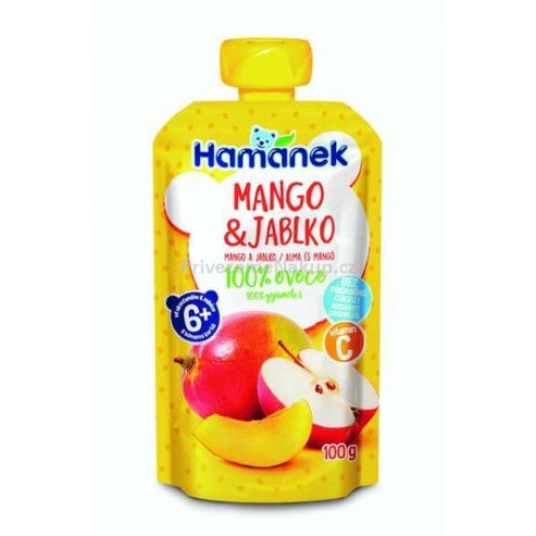 Hamánek kapsička mango, jablko 100g.jpg