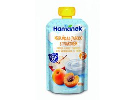 Hamánek Meruňka & jablko s tvarohem 100g