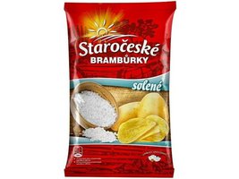 Staročeské brambůrky solené 220g