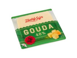 Zlatý Sýr Gouda 48% bloček 250g